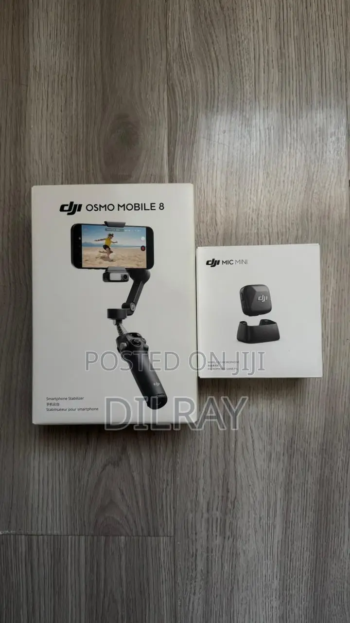 Original Dji Osmo Mobile 8 With Dji Mic Mini