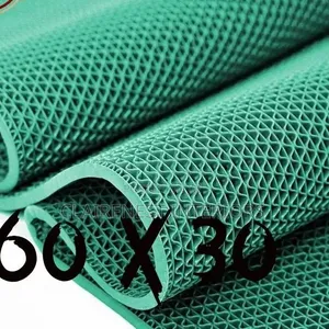 Perforated Blue and Green PVC Protection for Every Space