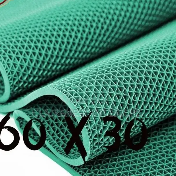 Perforated Blue and Green PVC Protection for Every Space