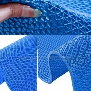 Perforated Blue and Green PVC Protection for Every Space