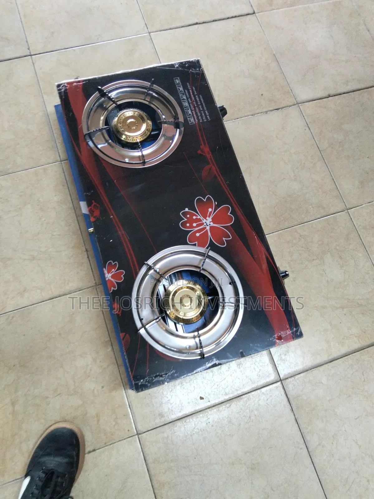 Electromate 2 Burner Table Cooker With Glass Top