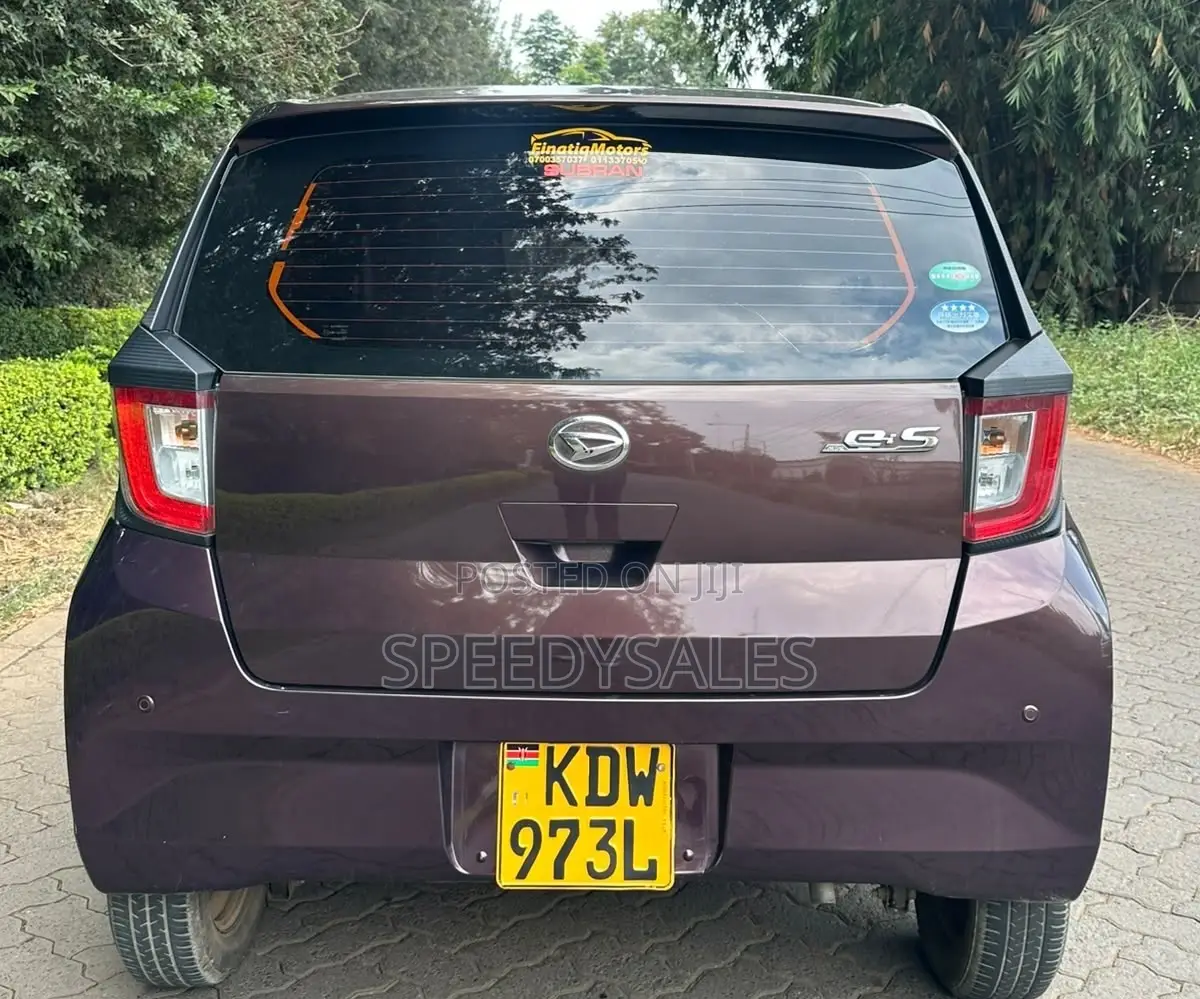 Daihatsu Mira 2018 Maroon