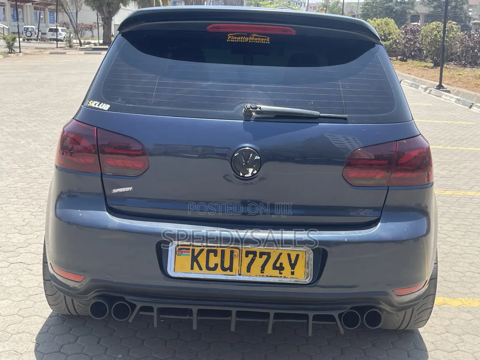 Volkswagen Golf GTI 2012 Blue