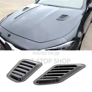 Car Decorative Bonnet Vent Cover Front Hoods With 2 Air Vents