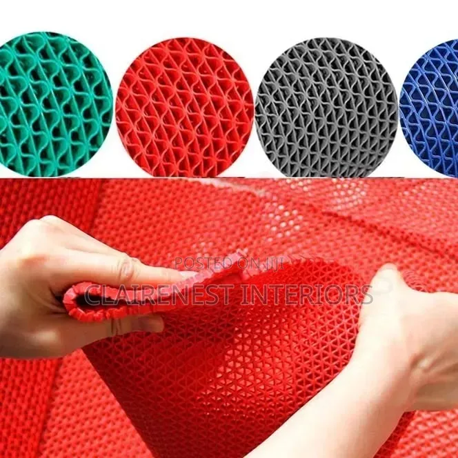 Perforated PVC Mats for Safer Routines.