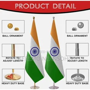 Executive Display Flags With Flag Poles