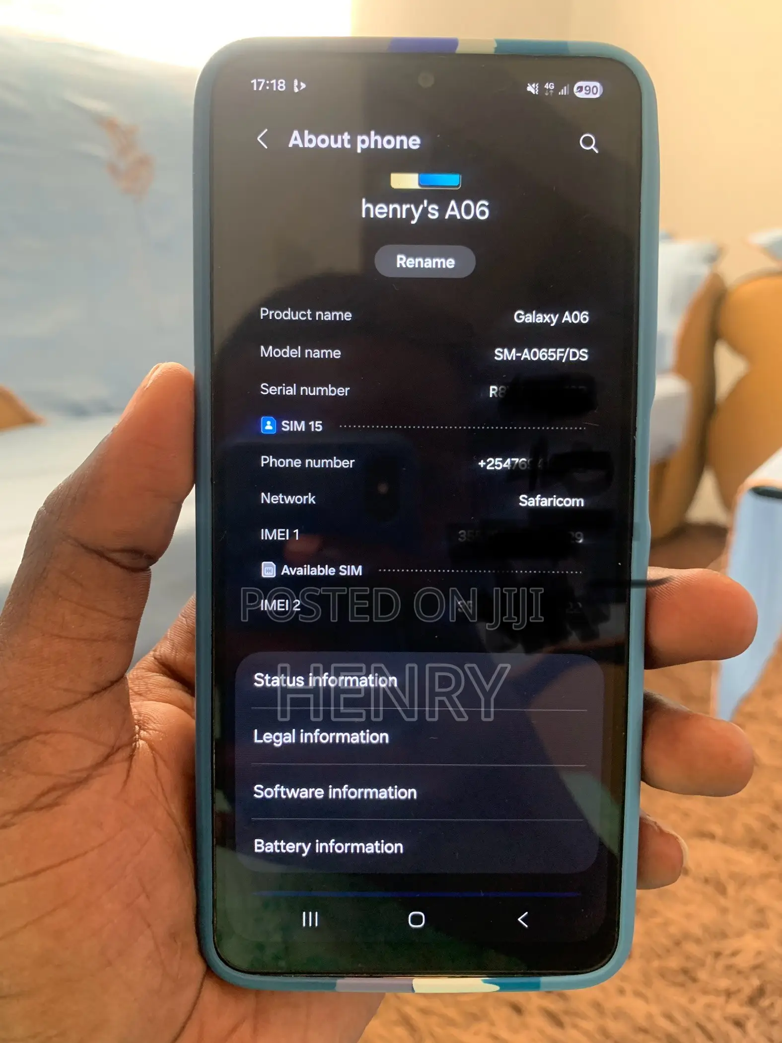 Samsung Galaxy A06 64 GB Gold