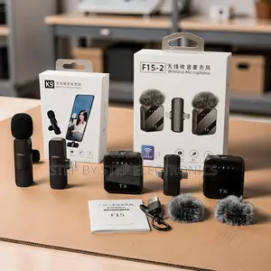 K9,f15-2 Wireless Mic Kit 2 Transmitters for Mobile Video Set