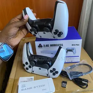 M15 Wireless TV Gaming Console – Dual Player Retro Game System