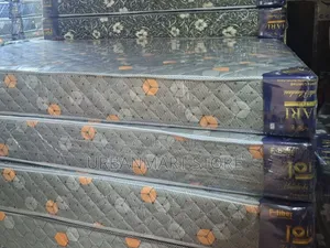 Johari Fibre Mattress 5×6 10 Inch Quilted Non-Sinking