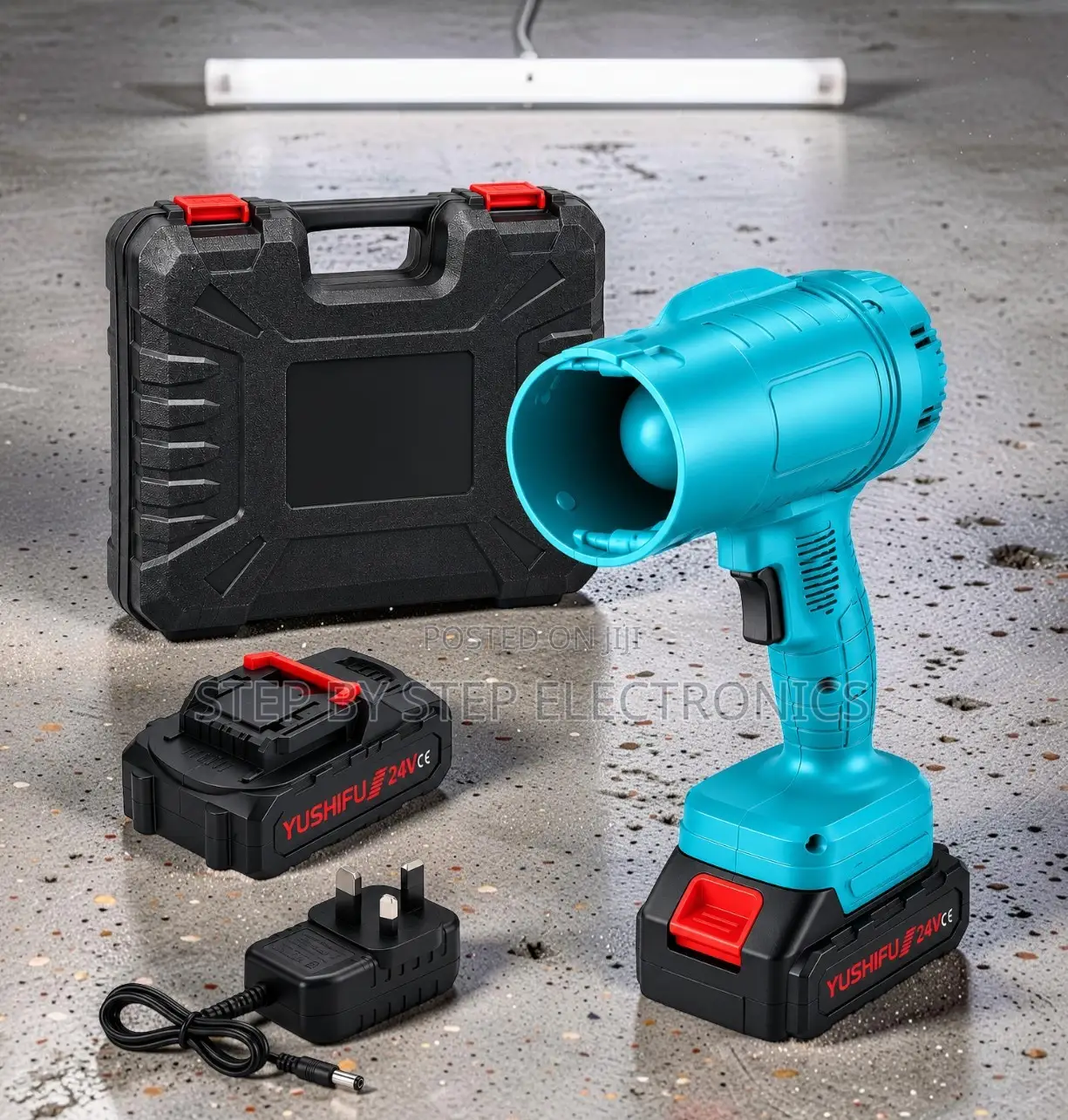 Compact Handheld Multi-Purpose 24V Cordless Rechargeable Air Blower