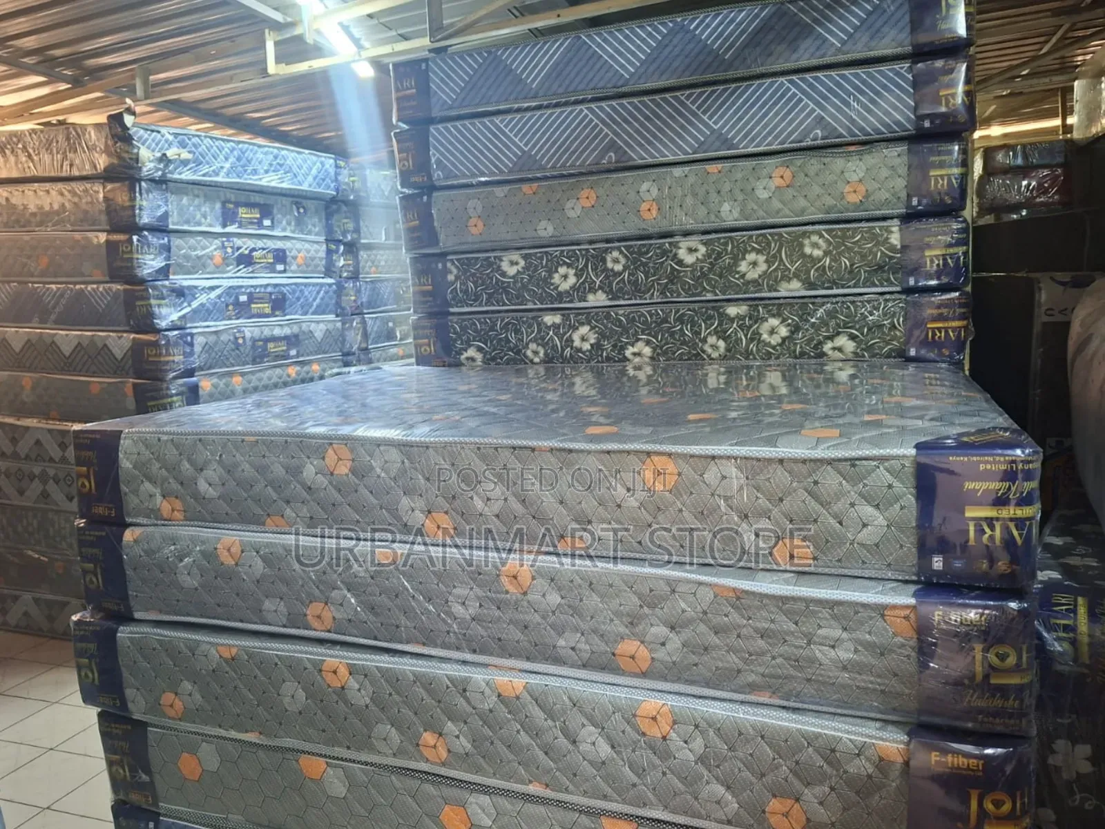 Johari 5×6 10 Inch Fibre Mattress – Quilted & Firm