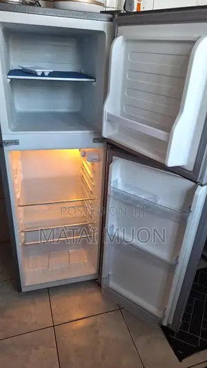 Energy-Saving Ramtons 128L Double-Door Fridge – Low Tokens!