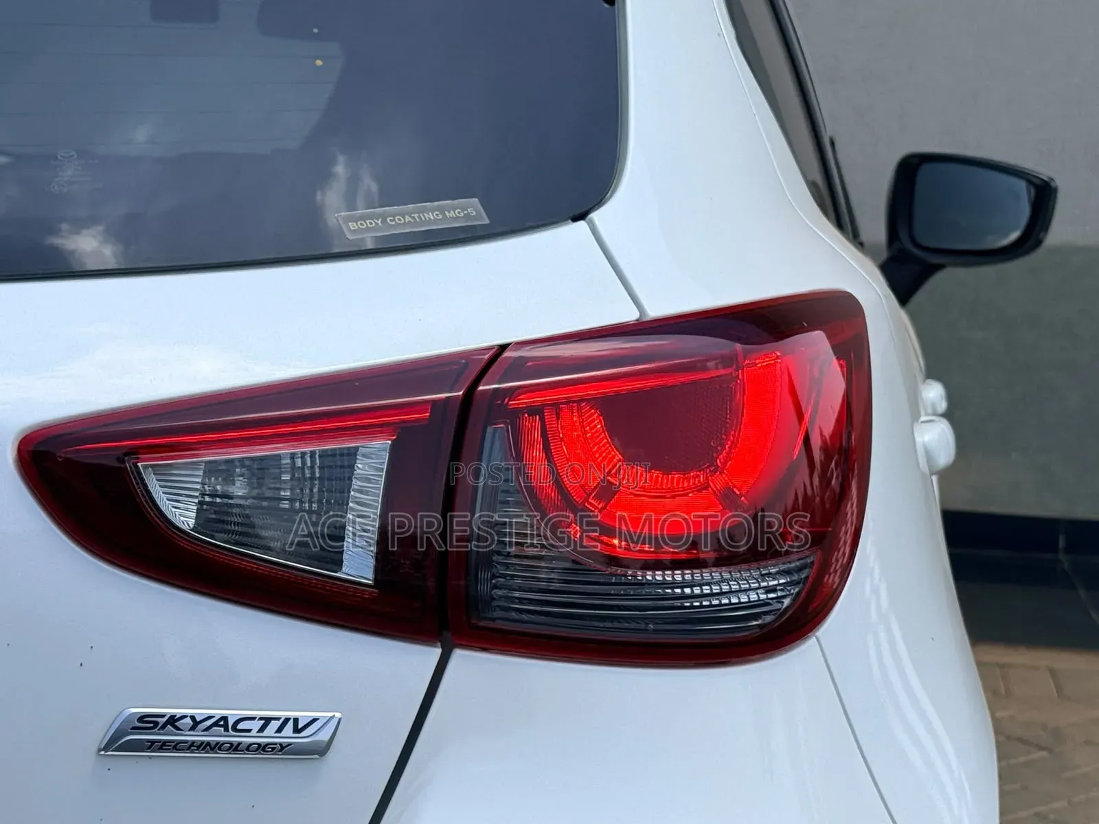 Mazda Demio 2019 White
