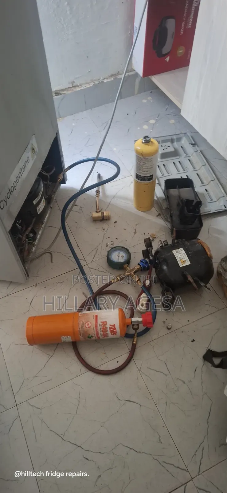 Fridge Compressor Replacement