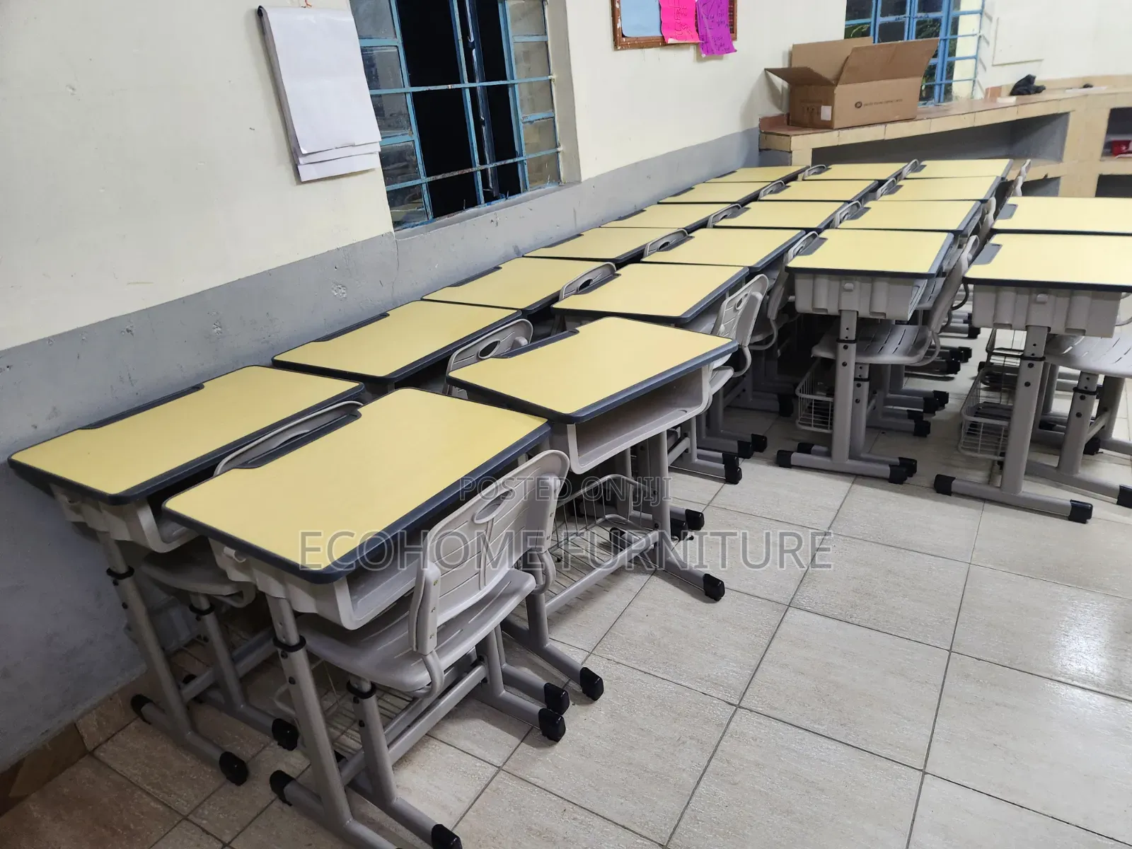 Student School Desk & Chair Set