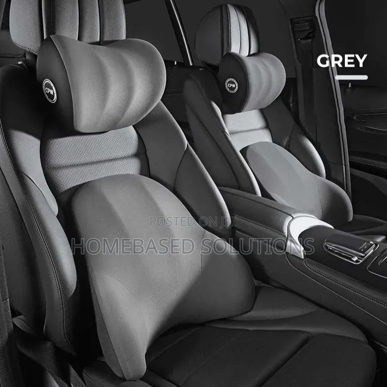 Memory Foam Car Headrest and Back Support