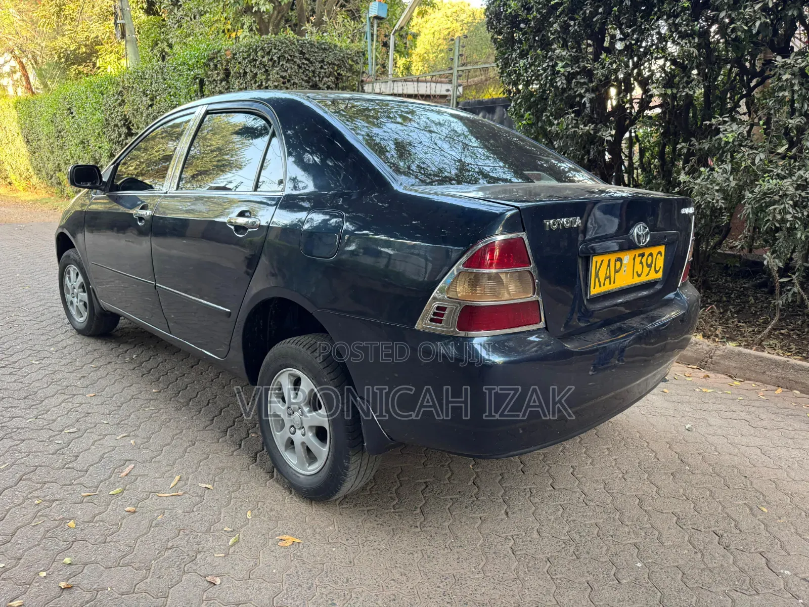 Toyota Corolla 2003 Black