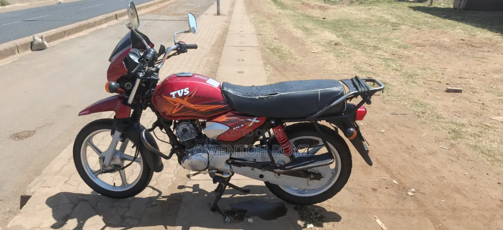 TVS HLX Plus ES 2024 Red