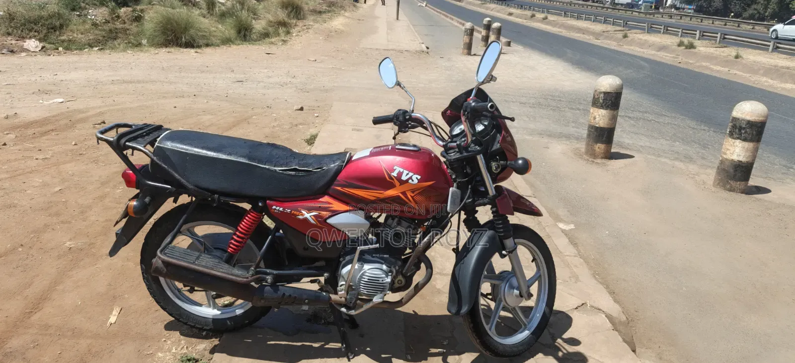 TVS HLX Plus ES 2024 Red
