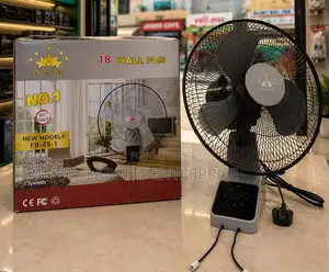 18-Inch Wall Fan With Remote