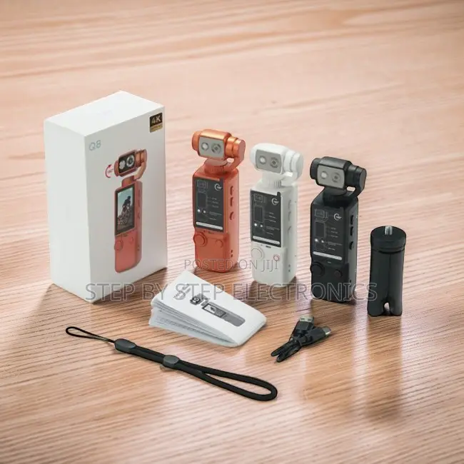 2000mAh Battery Q6,Q7,Q8 Rotating Video Recording Action Cameras