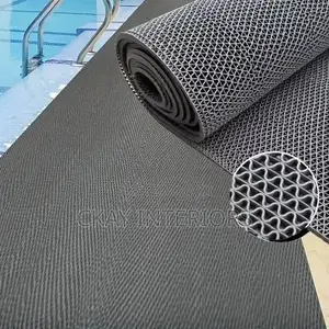 Keep Moisture and Dirt Controlled With Grey Perforated PVC Mats