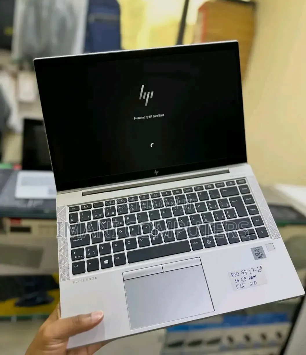 Laptop HP EliteBook 840 G7 16GB Intel Core i7 SSD 512GB