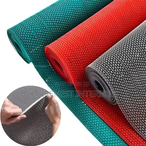 Perforated PVC Mats Keep Walkways Cleaner.