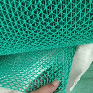 Perforated PVC Mats Keep Walkways Cleaner.