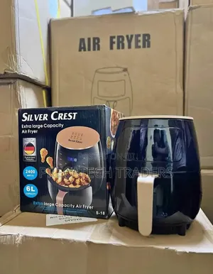 Silver Crest S-18 Air Fryer – 6L Extra Large Capacity