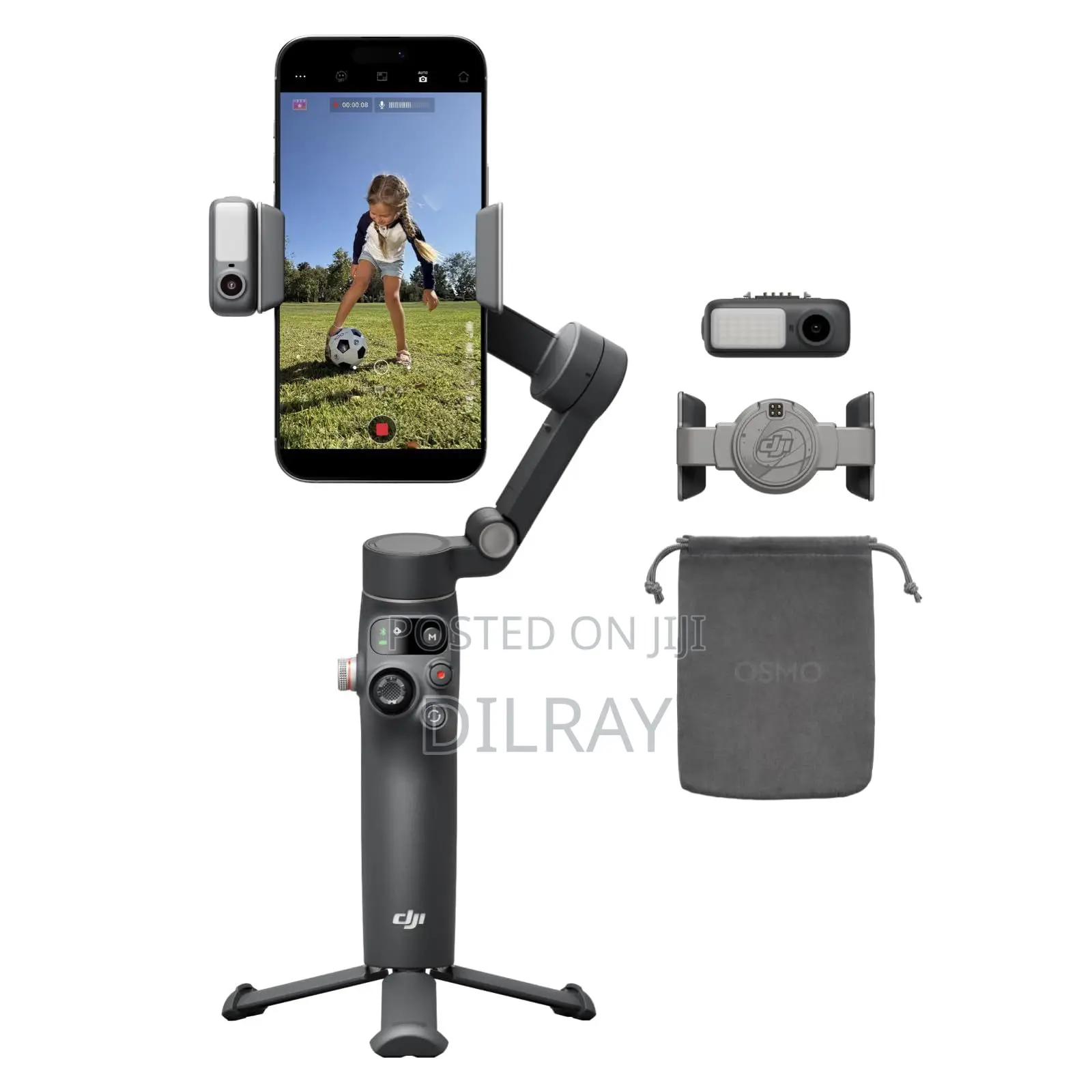 Original Dji Osmo Mobile 8 With Dji Mic Mini