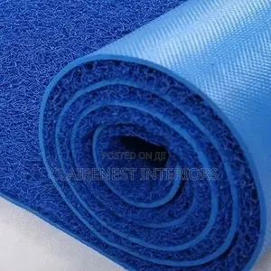 Strong Grip, Smart Design Blue and Red  Spaghetti PVC Mats