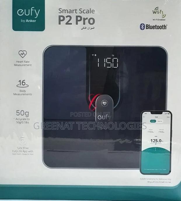 Anker Eufy Smart Scale P2 Pro 16 Body Measurements WiFi + Bluetooth