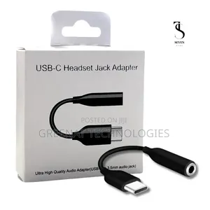 USB-C to 3.5mm Audio Jack Adapter - USB-C Headset Jack Adapter  Type C