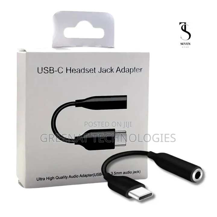 USB-C to 3.5mm Audio Jack Adapter - USB-C Headset Jack Adapter  Type C