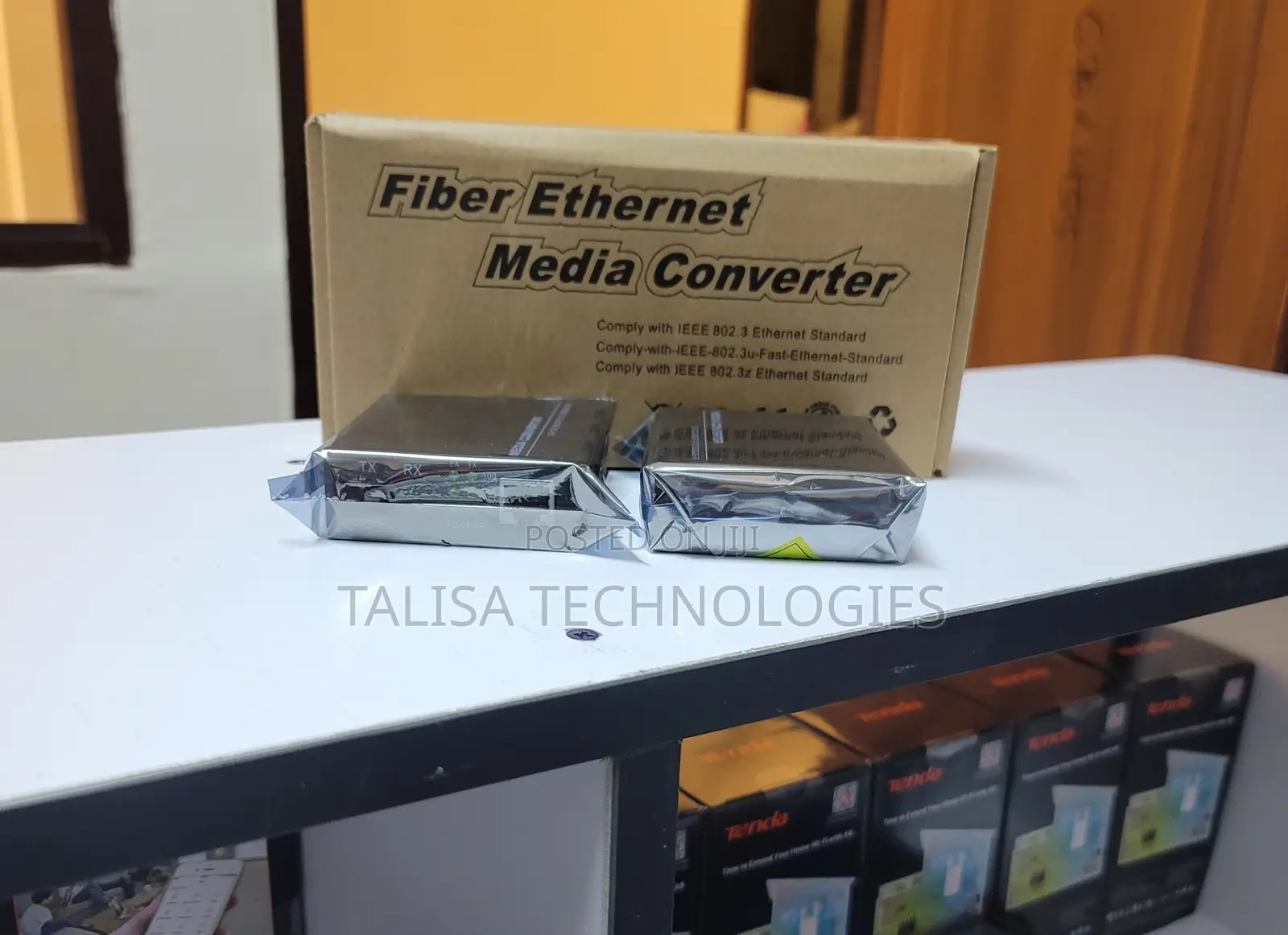 Single-Mode Fiber Media Converter-Base 1000