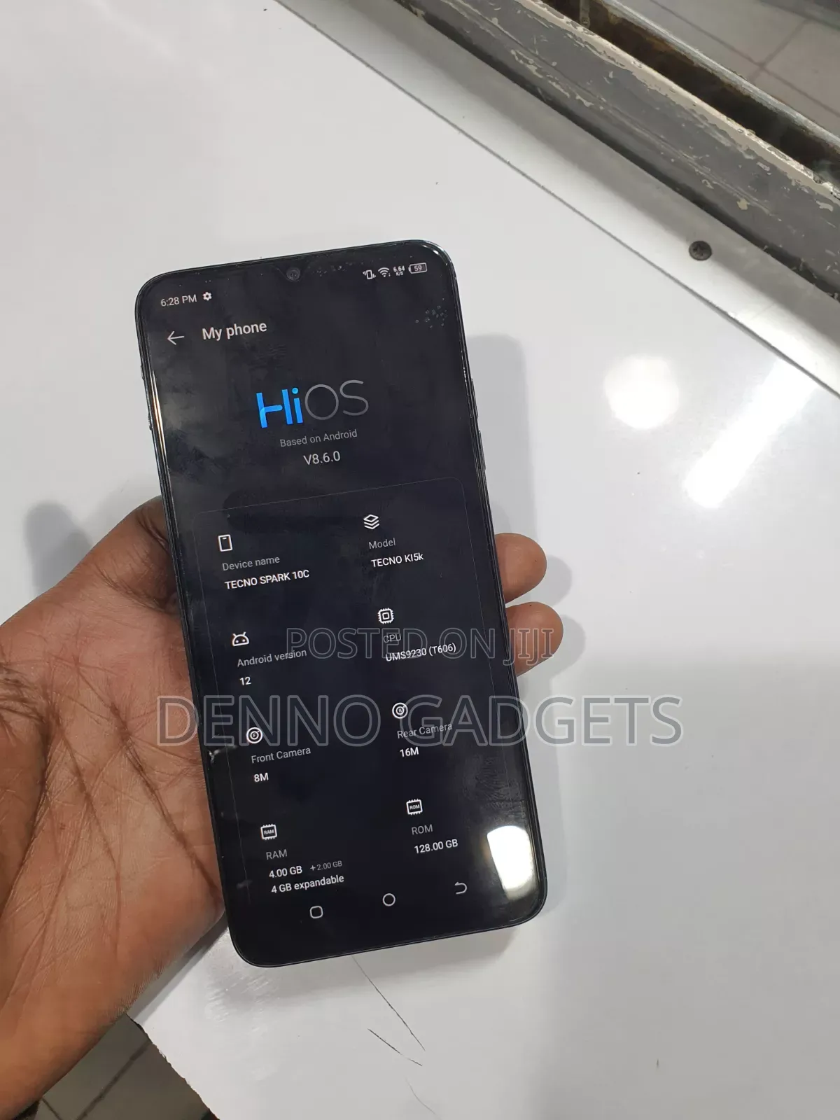 Tecno Spark 10C 128 GB Blue