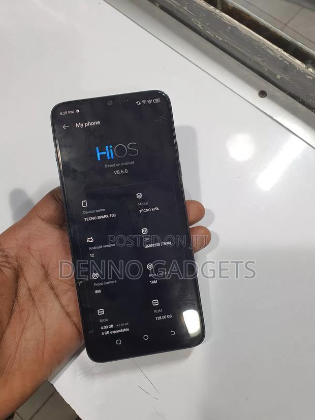 Tecno Spark 10C 128 GB Blue - thumbnail 8