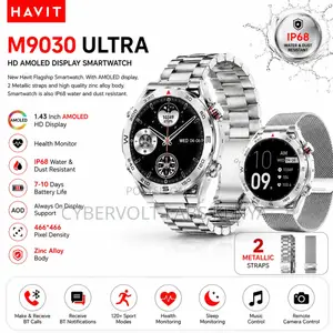 Havit M9030 Ultra Hd Amoled Smart Watch