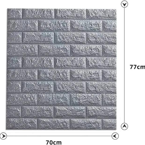 3D Foam Brick Wall Panels – Stylish & Modern Wall Makeover
