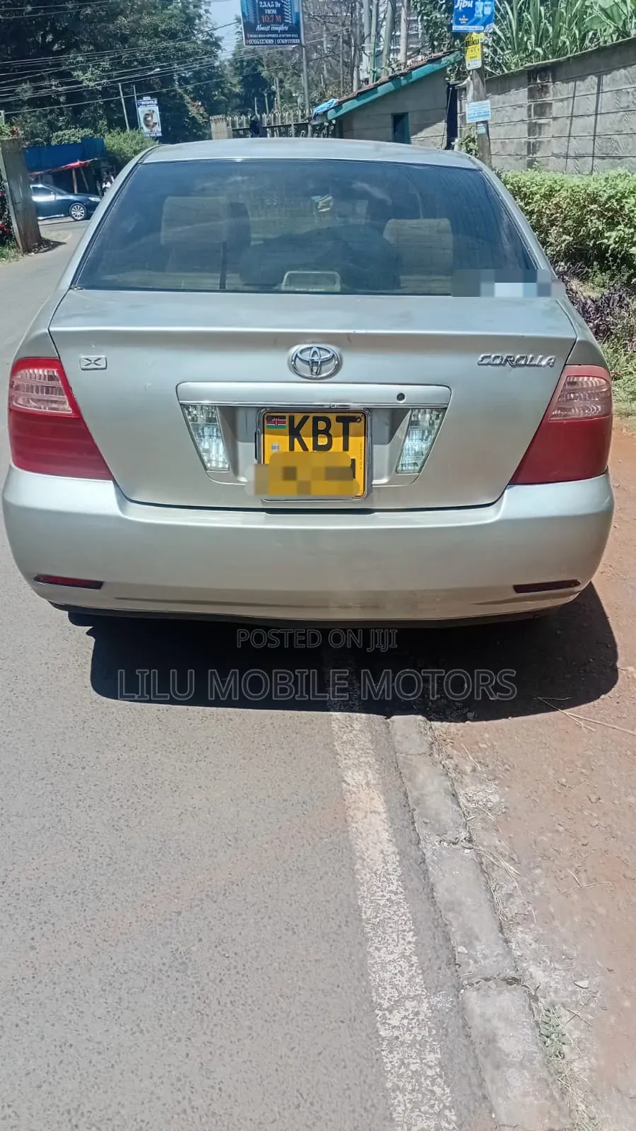 Toyota Corolla 2005 Beige