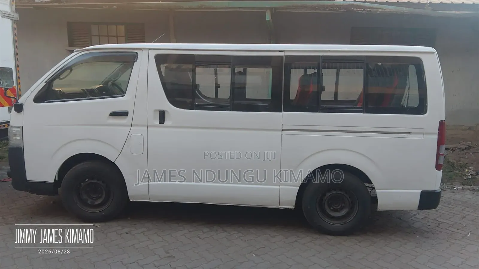 Toyota HiAce 2008 White