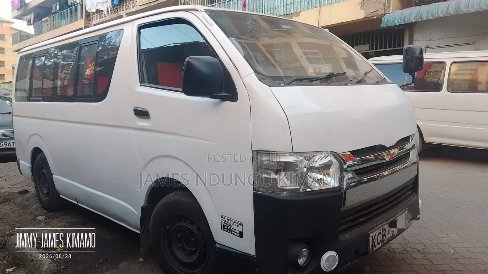 Toyota HiAce 2008 White