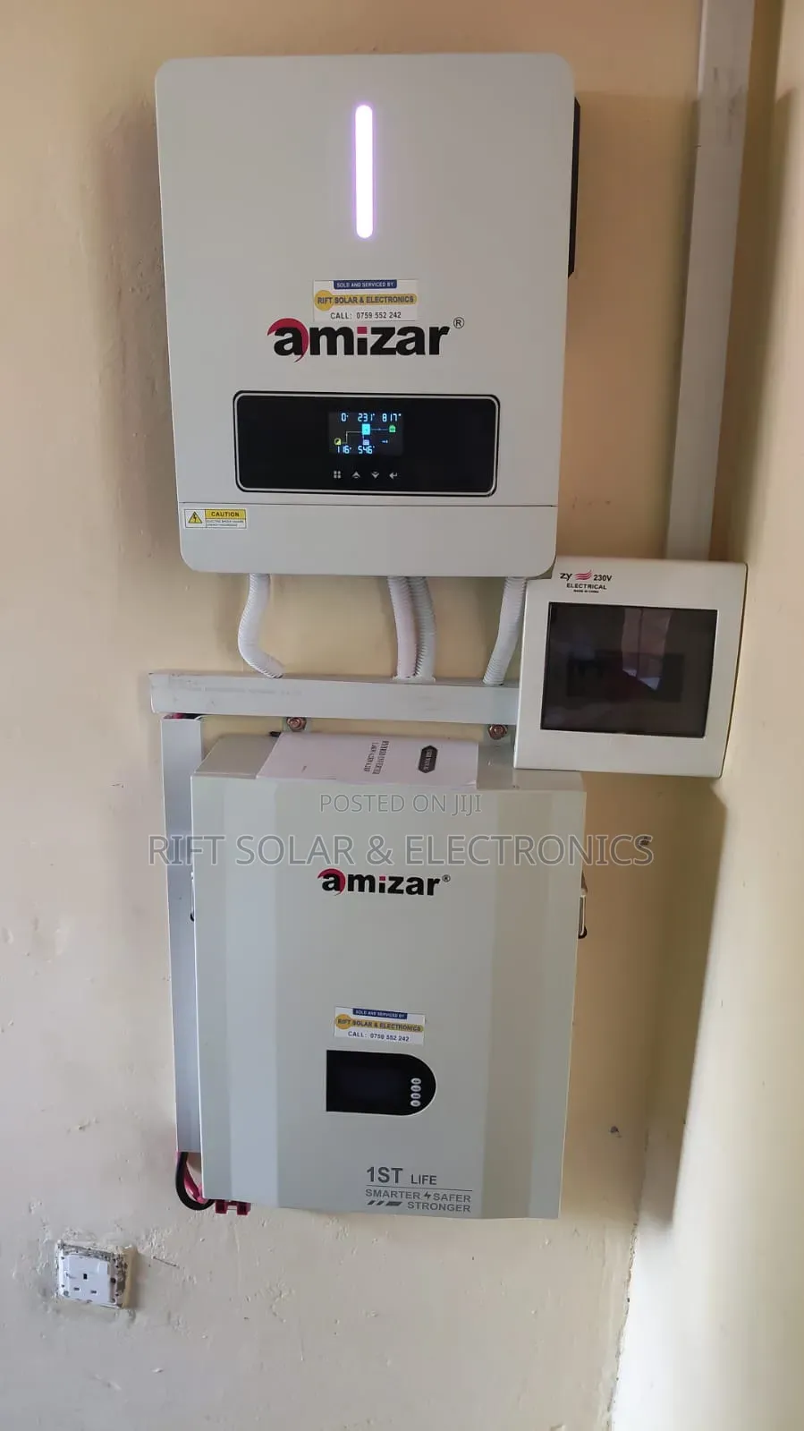 6.2kva Inverter - 5.12kwh Lithium - (6)615w Solar Free Installation