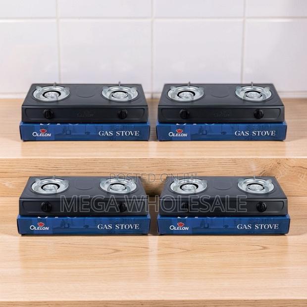 Factory Prices OLELON Stainless Steel Table Top 2 Burner Cookers.