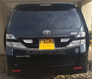 Toyota Vellfire 2010 Black