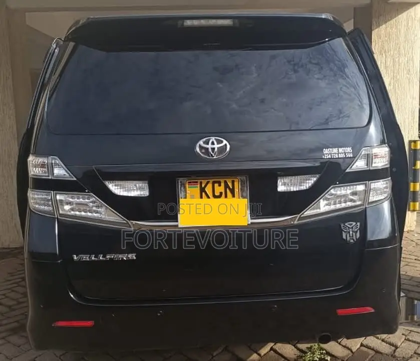 Toyota Vellfire 2010 Black