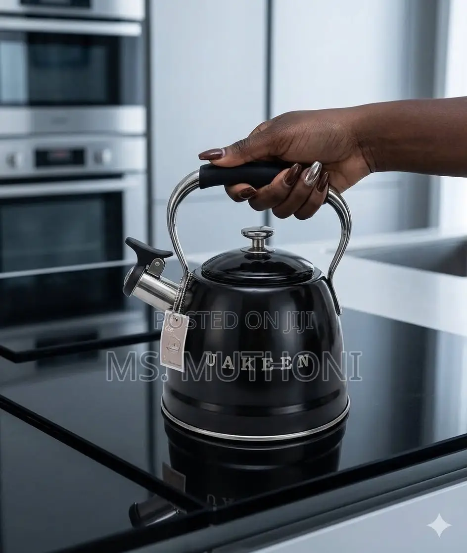 3500 Ml Vintage-Style Stainless Steel Stove Top Whistling Tea Kettle