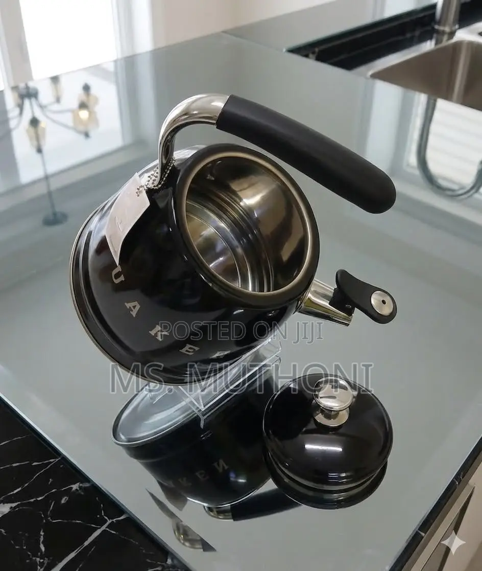 3500 Ml Vintage-Style Stainless Steel Stove Top Whistling Tea Kettle